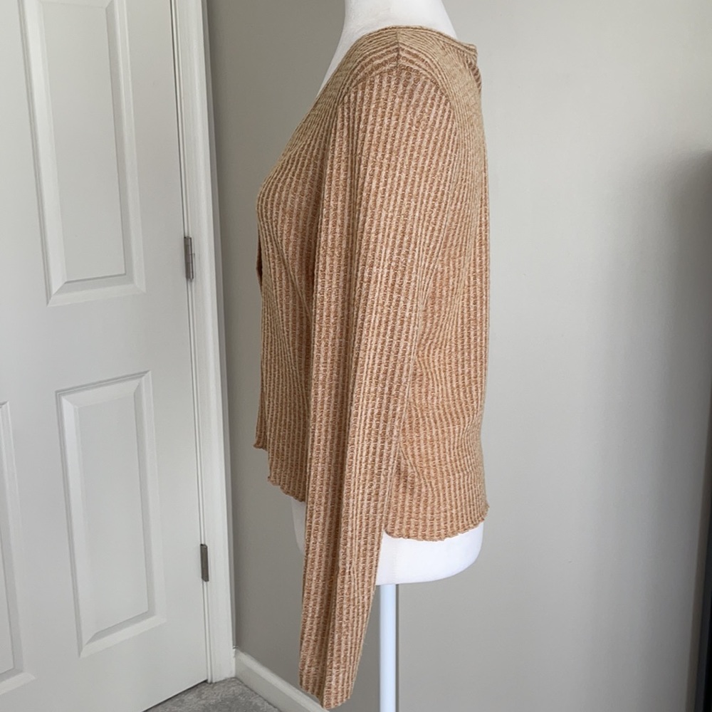 BP Ribbed Button-Up Cardigan - Picture 2 of 9